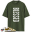 Dunk Low Retro Pacific Moss Match Shirts, BLESSED To Match Dunk Low Retro Pacific Moss