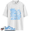 Dunk Low Retro University Blue Match Shirts, MOVE IN SILENCE To Match Dunk Low Retro University Blue