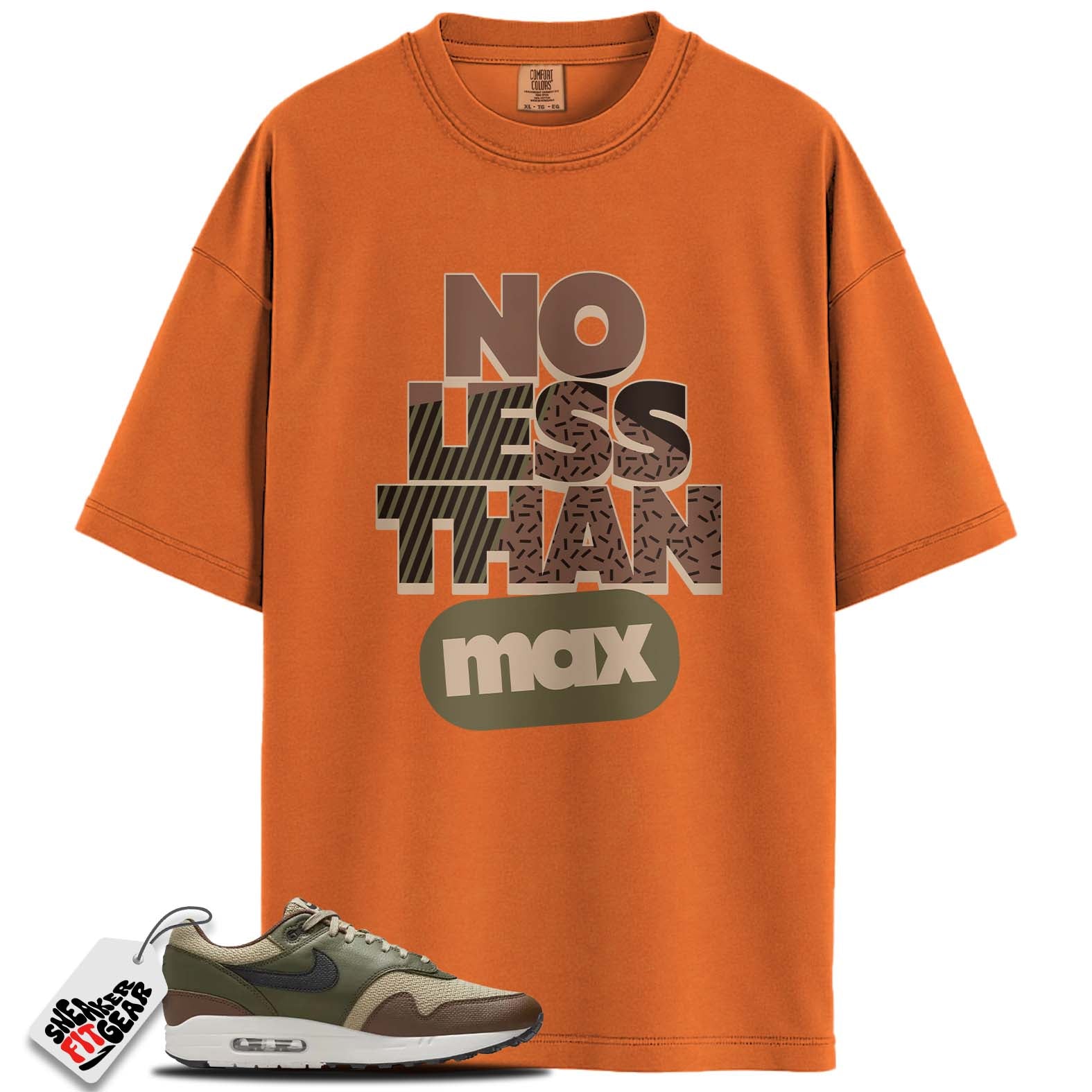 Air Max 1 Essential PRM Neutral Olive Cacao Wow Match Shirts, NO LESS THAN MAX To Match Air Max 1 Essential PRM Neutral Olive Cacao Wow Main image