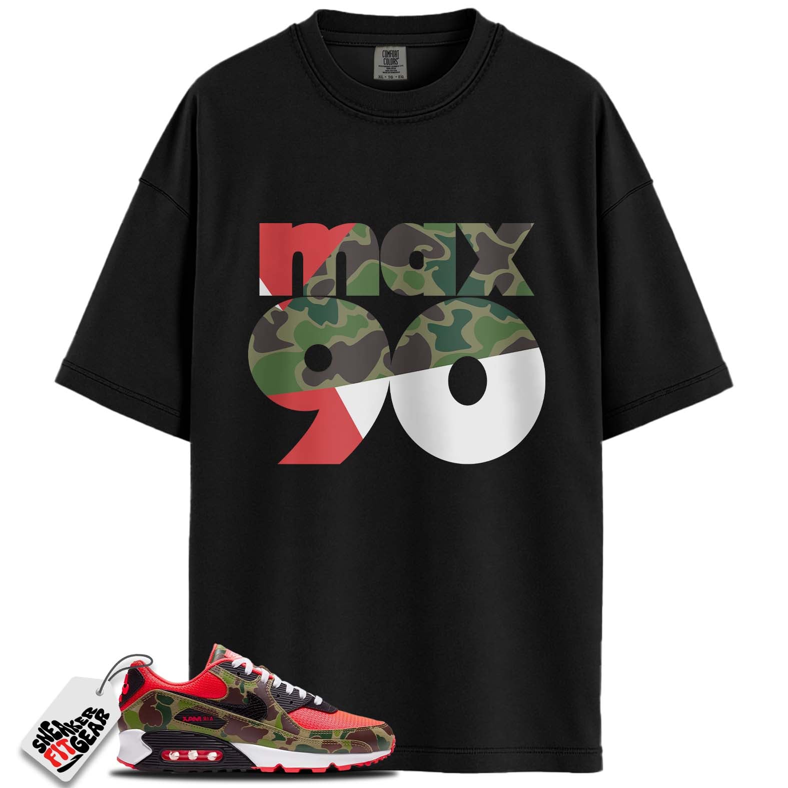 Air Max 90 Reverse Duck Camo Match Shirts, MAX 90 To Match Air Max 90 Reverse Duck Camo