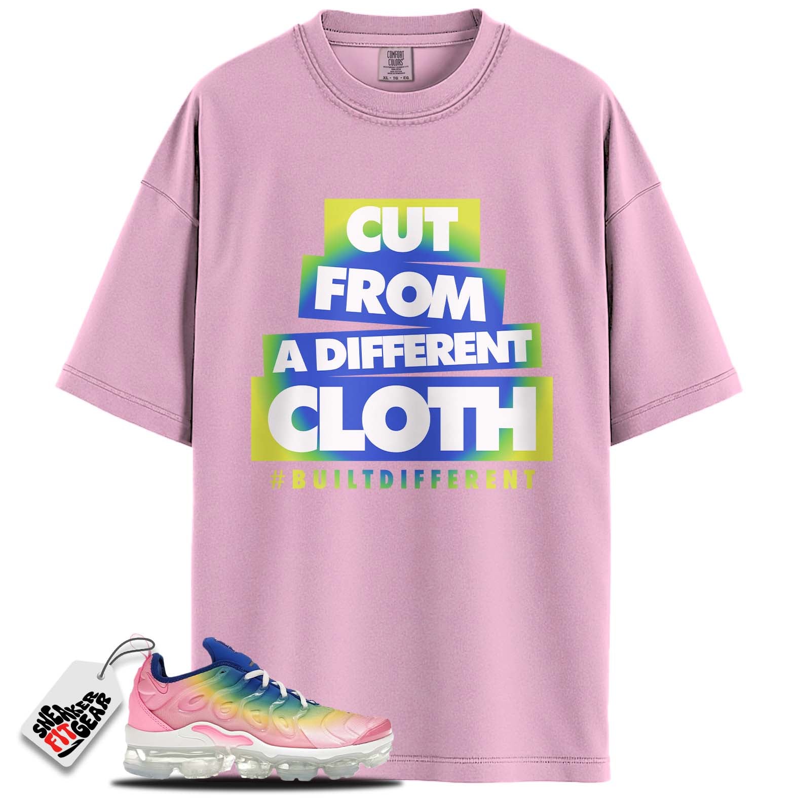 Air VaporMax Plus Rainbow Match Shirts, #BUILTDIFFERENT To Match Air VaporMax Plus Rainbow