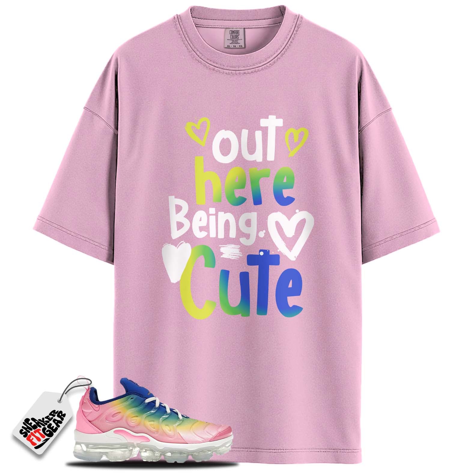 Air VaporMax Plus Rainbow Match Shirts, BEING CUTE To Match Air VaporMax Plus Rainbow