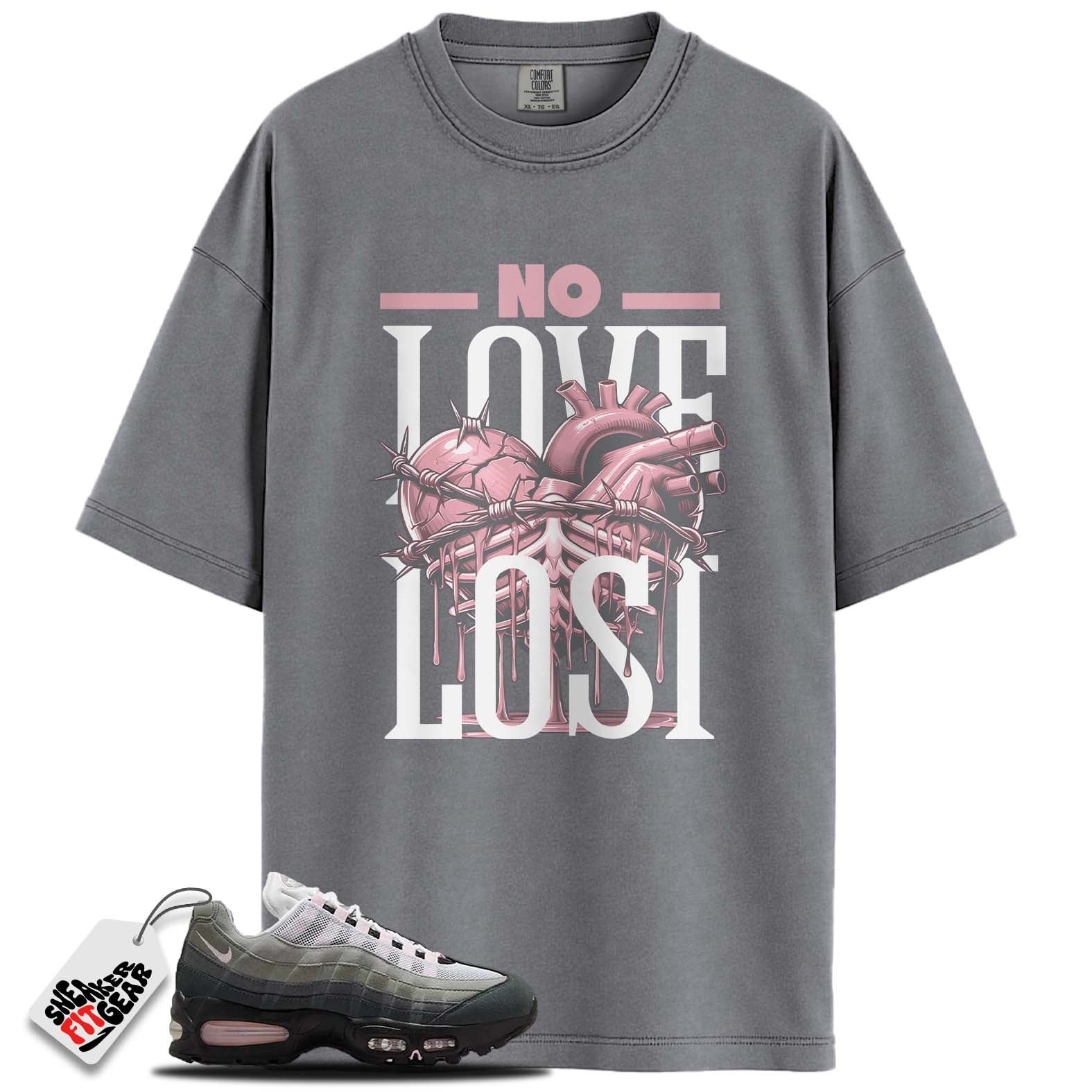 Air Max 95 OG Pink Foam Match Shirts, LOVE LOST To Match Air Max 95 OG Pink Foam