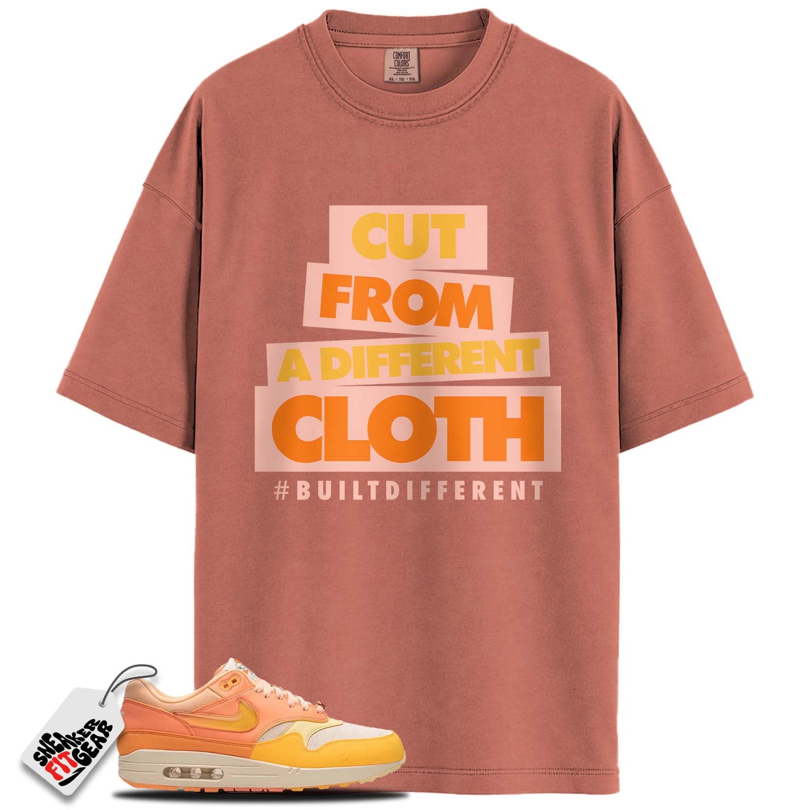 Air Max 1 Puerto Rico Orange Frost Match Shirts, #BUILTDIFFERENT To Match Air Max 1 Puerto Rico Orange Frost