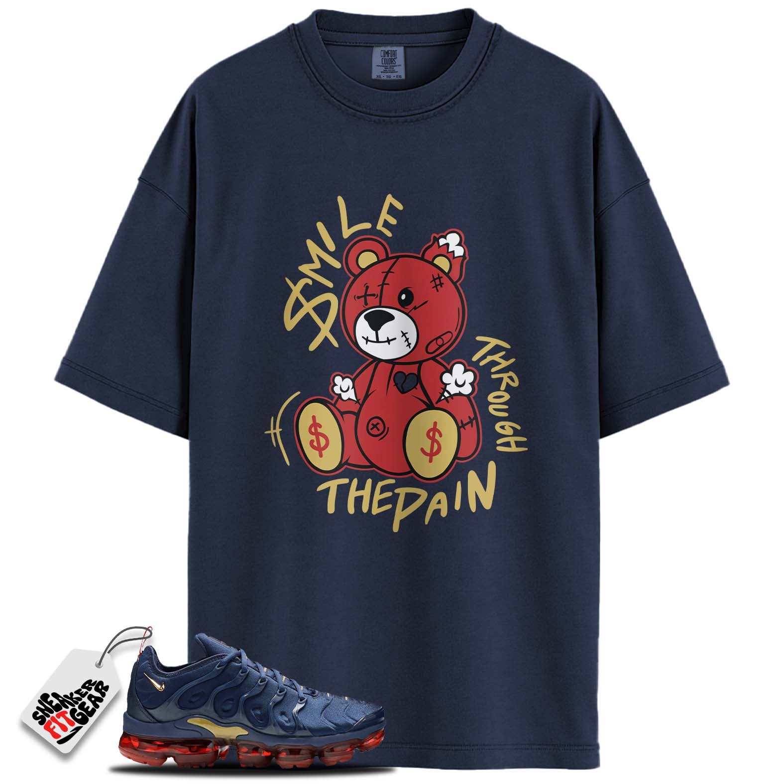 Air VaporMax Plus Olympic Match Shirts, SMILE To Match Air VaporMax Plus Olympic