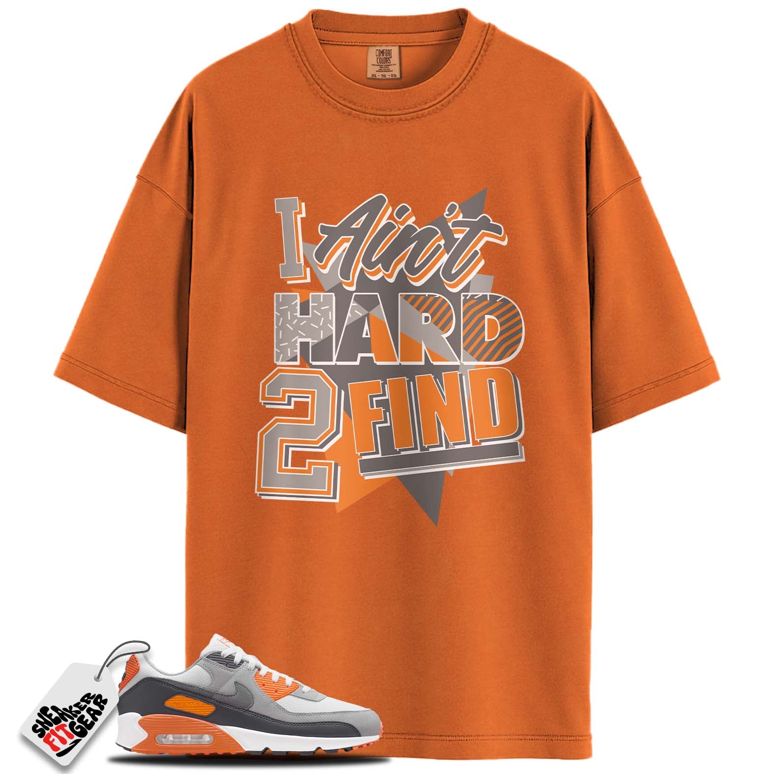 Air Max 90 Safety Orange Match Shirts, HARD 2 FIND To Match Air Max 90 Safety Orange