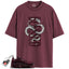 Air VaporMax Plus Night Maroon Match Shirts, SNAKE BLESSED To Match Air VaporMax Plus Night Maroon
