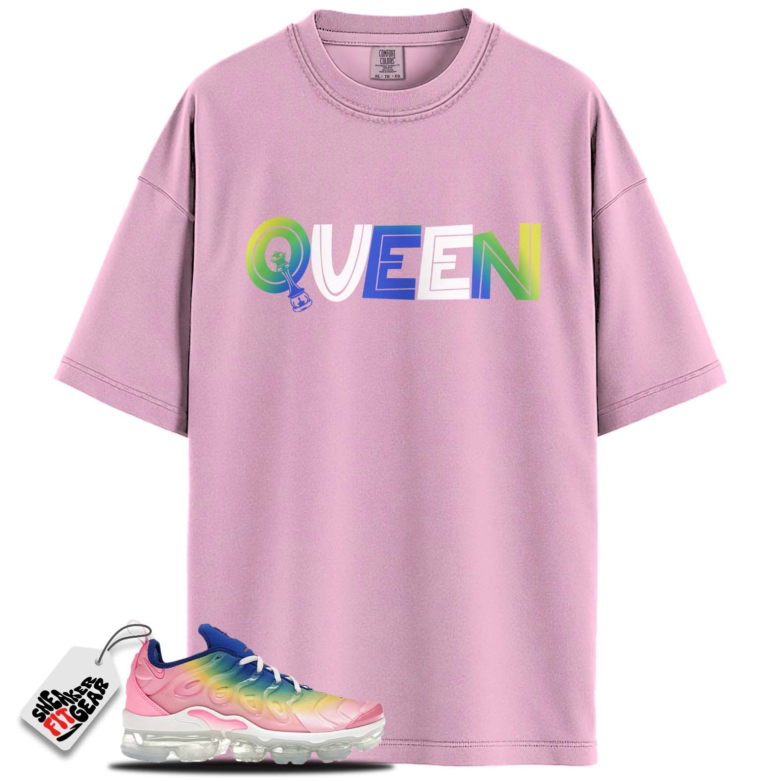 Air VaporMax Plus Rainbow Match Shirts, QUEEN To Match Air VaporMax Plus Rainbow