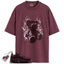Air VaporMax Plus Night Maroon Match Shirts, BURN BEAR To Match Air VaporMax Plus Night Maroon
