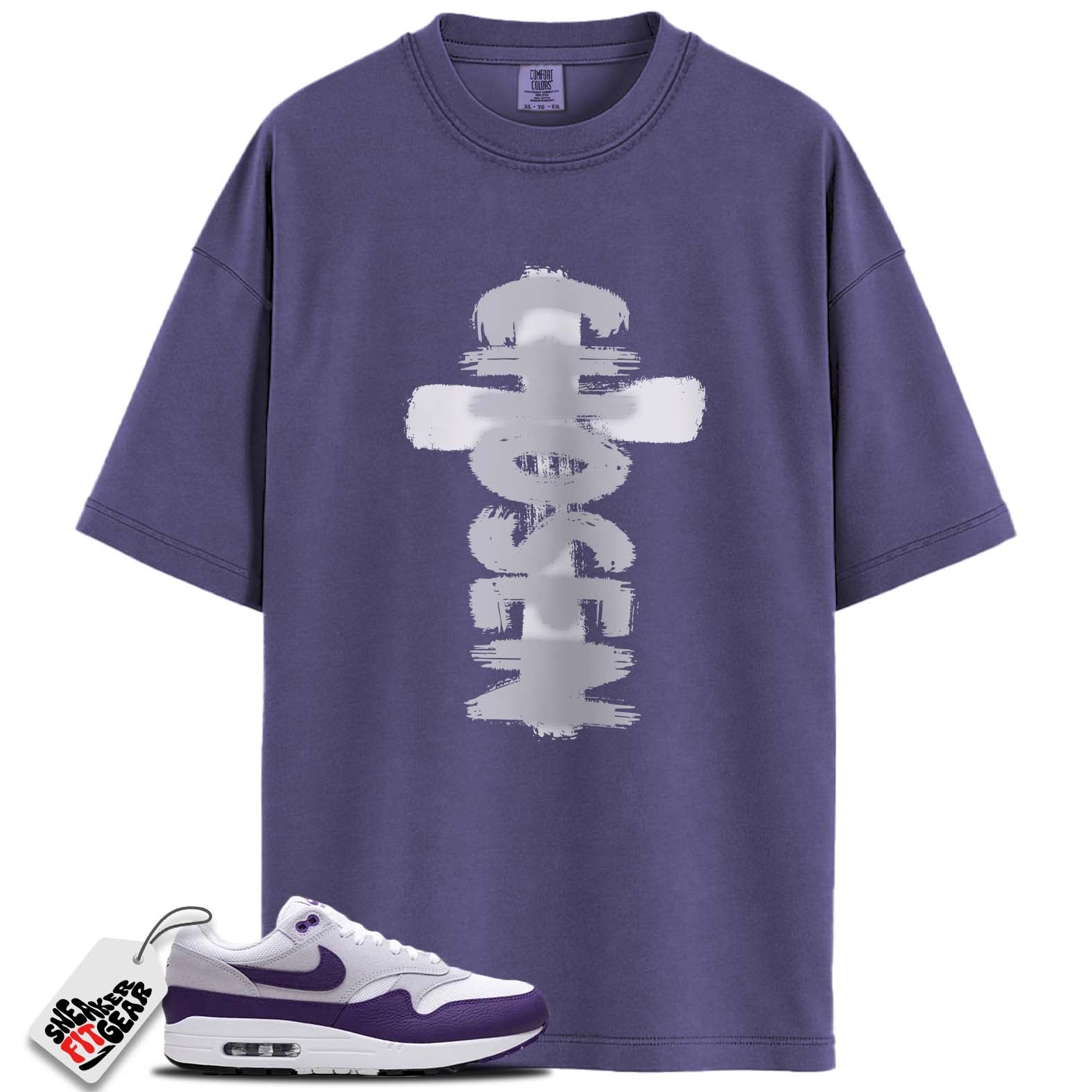 Air Max 1 SC Field Purple Match Shirts, CHOSEN To Match Air Max 1 SC Field Purple
