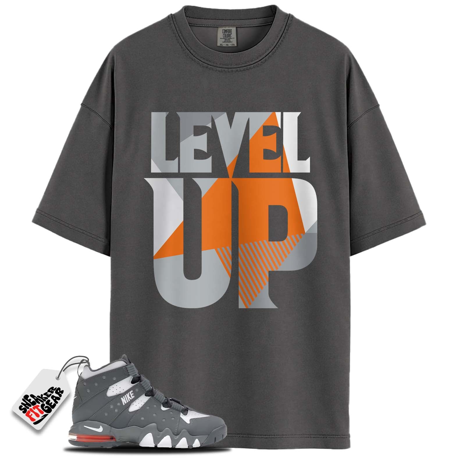 Air Max 2 CB '94 Cool Grey White Match Shirts, LEVEL UP To Match Air Max 2 CB '94 Cool Grey White