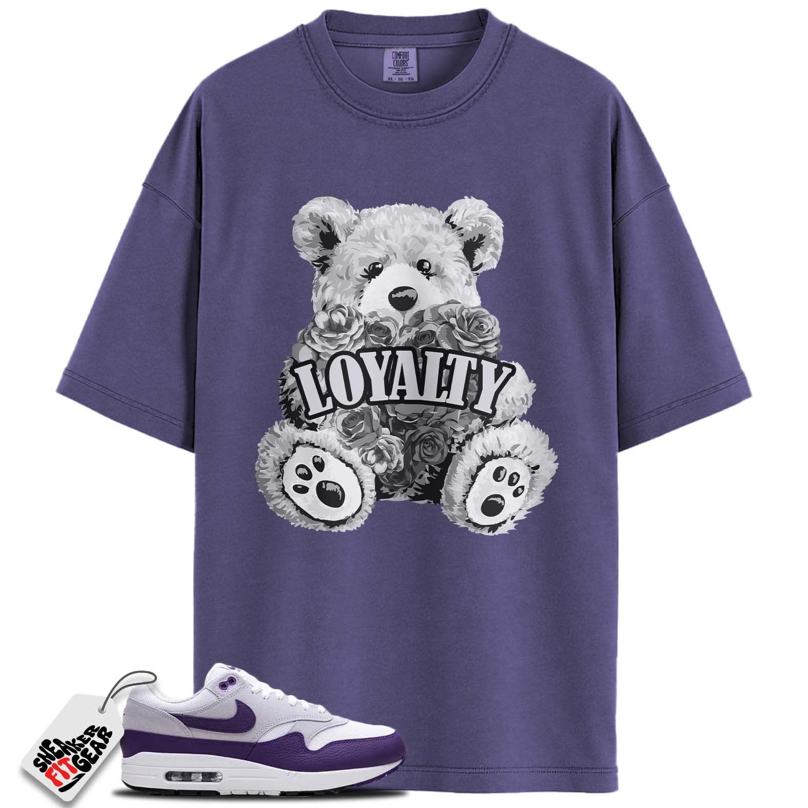 Air Max 1 SC Field Purple Match Shirts, LOYALTY To Match Air Max 1 SC Field Purple