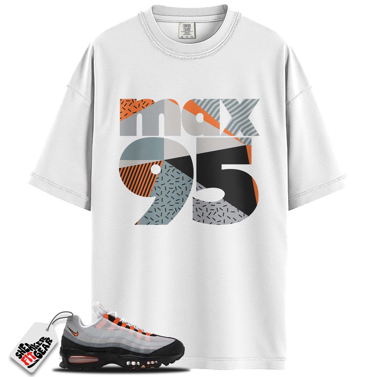 Air Max 95 OG Big Bubble Bright Mandarin (2025) Match Shirts, MAX 95 To Match Air Max 95 OG Big Bubble Bright Mandarin (2025)