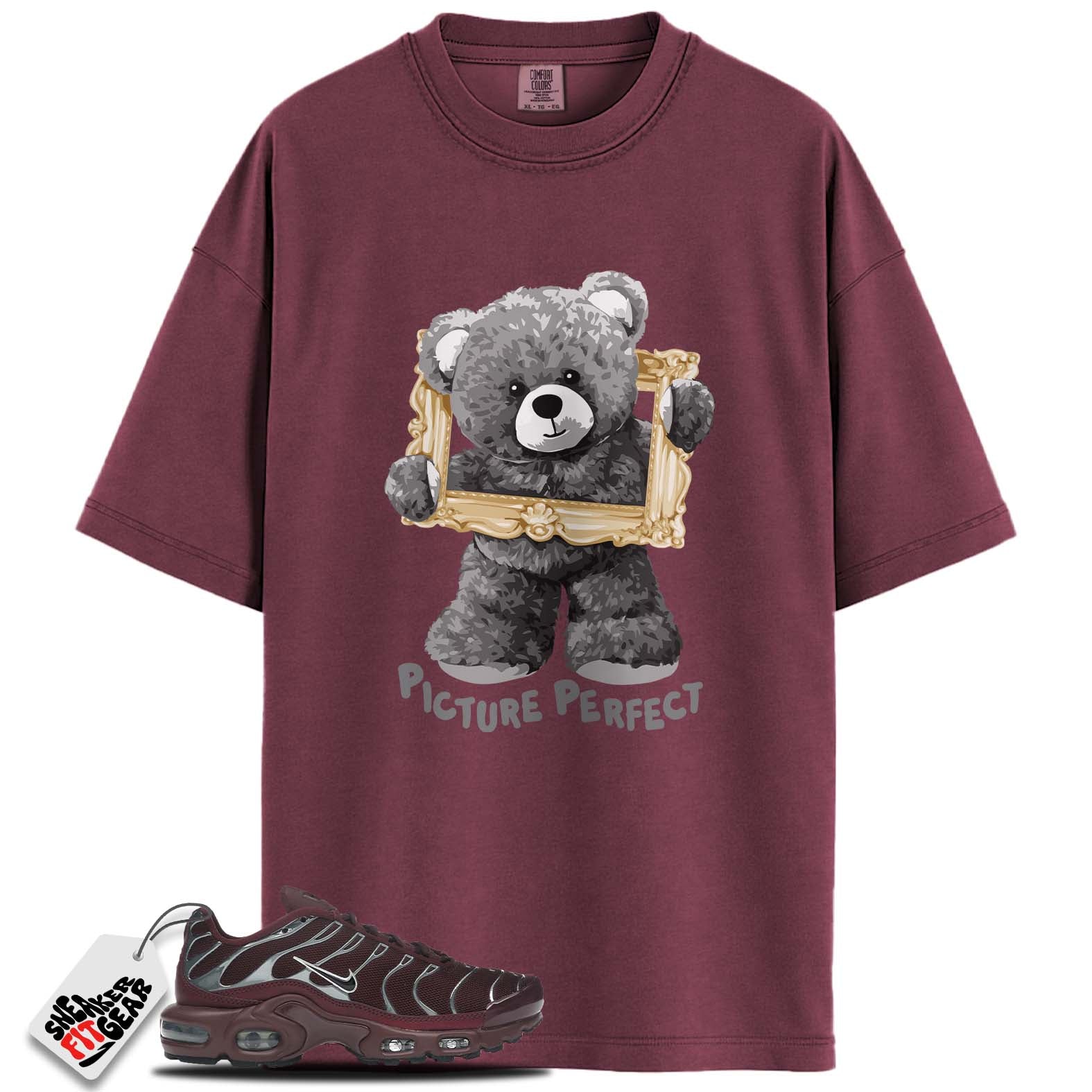 Air Max Plus SE Night Maroon Metallic Silver Match Shirts, PICTURE PERFECT To Match Air Max Plus SE Night Maroon Metallic Silver