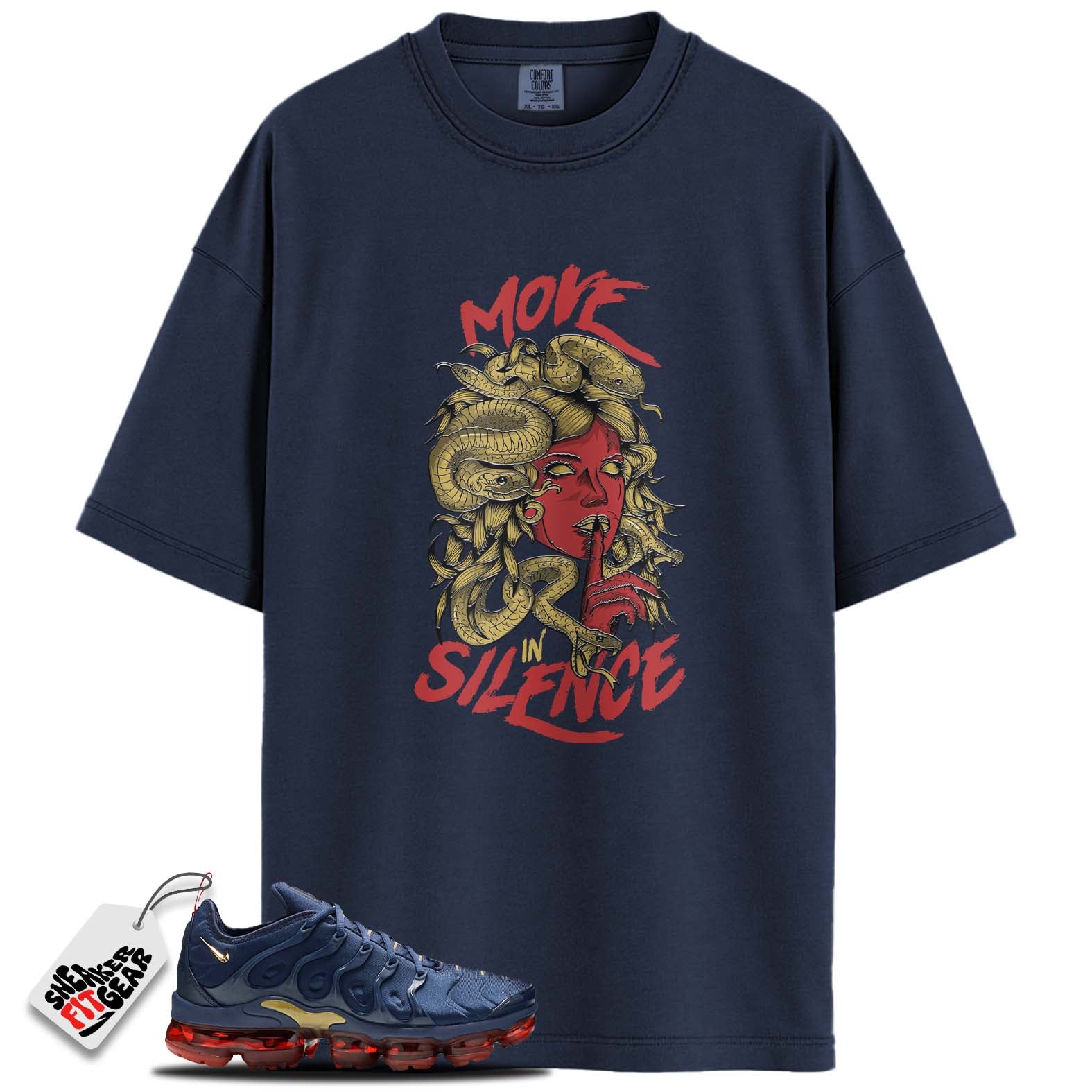 Air VaporMax Plus Olympic Match Shirts, MOVE IN SILENCE To Match Air VaporMax Plus Olympic