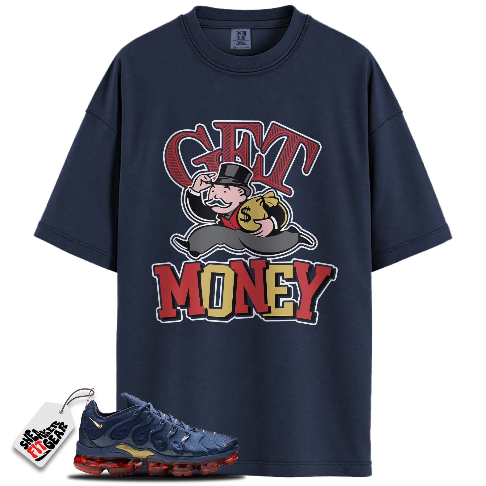 Air VaporMax Plus Olympic Match Shirts, GET MONEY To Match Air VaporMax Plus Olympic