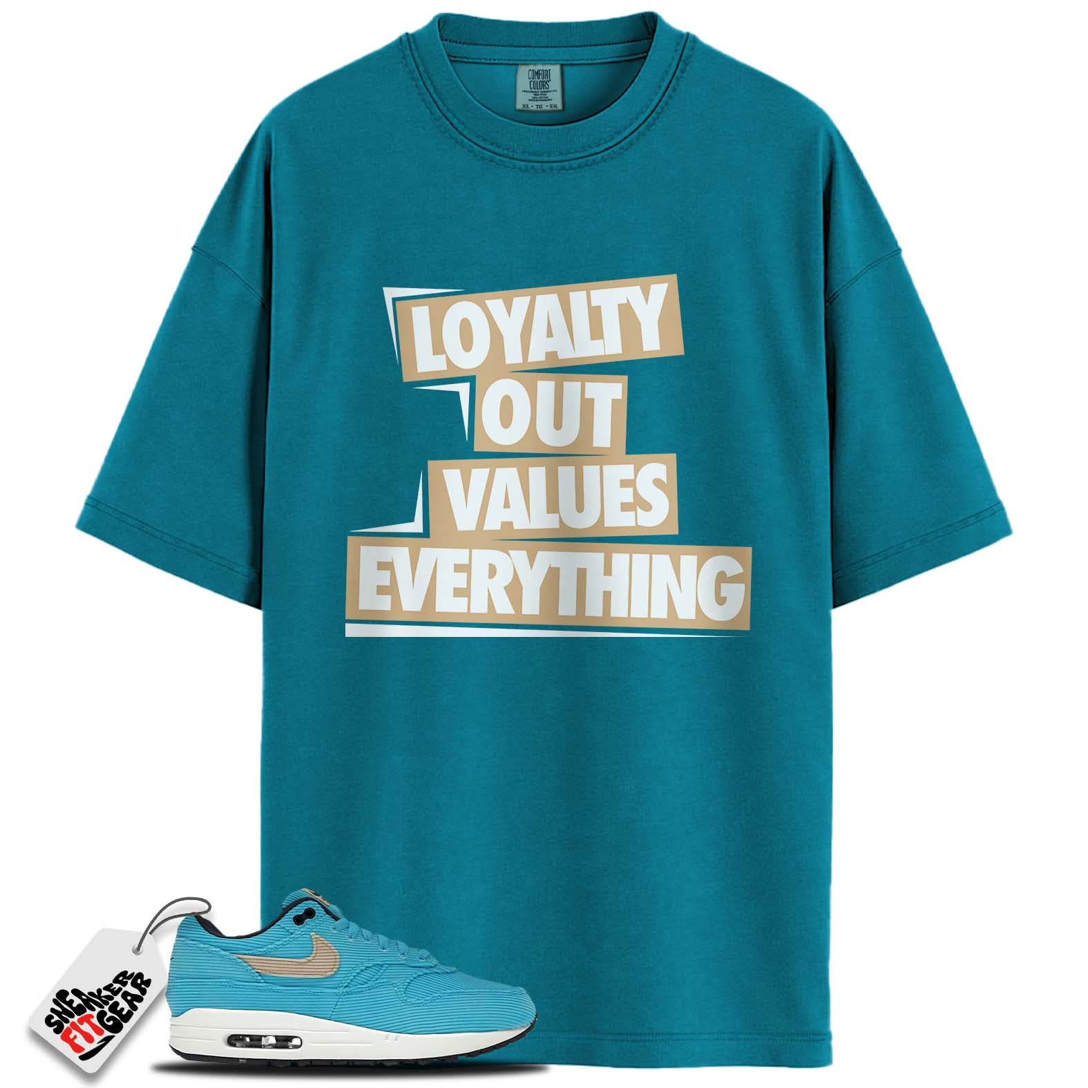 Air Max 1 Corduroy Baltic Blue Match Shirts, EVERYTHING To Match Air Max 1 Corduroy Baltic Blue