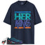 Air Max Plus Drift Midnight Navy Total Orange Match Shirts, HER KING To Match Air Max Plus Drift Midnight Navy Total Orange