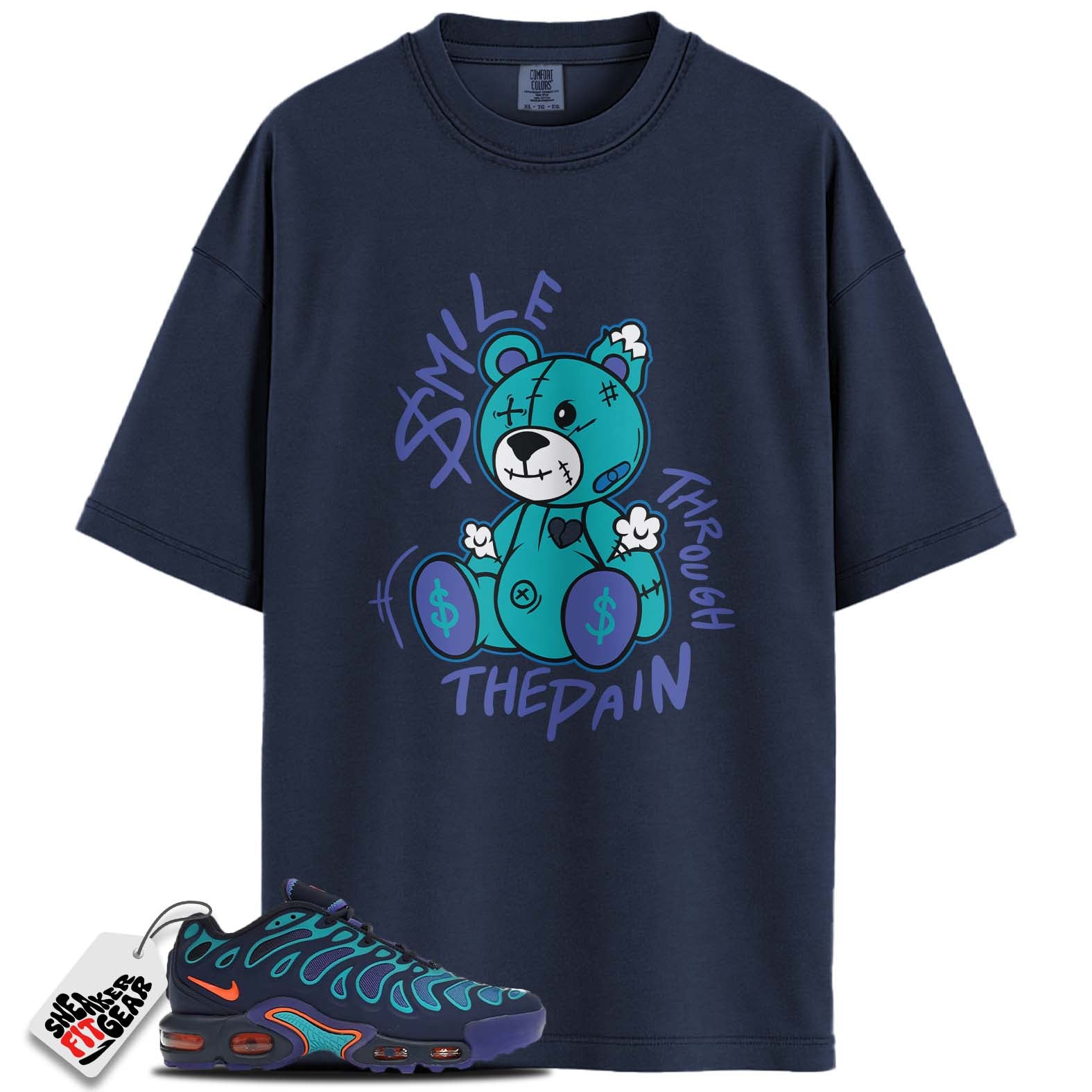 Air Max Plus Drift Midnight Navy Total Orange Match Shirts, SMILE To Match Air Max Plus Drift Midnight Navy Total Orange