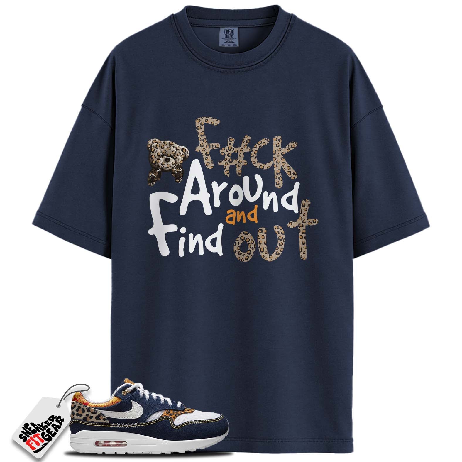 Air Max 1 Premium Denim Leopard Match Shirts, FIND OUT To Match Air Max 1 Premium Denim Leopard Main image