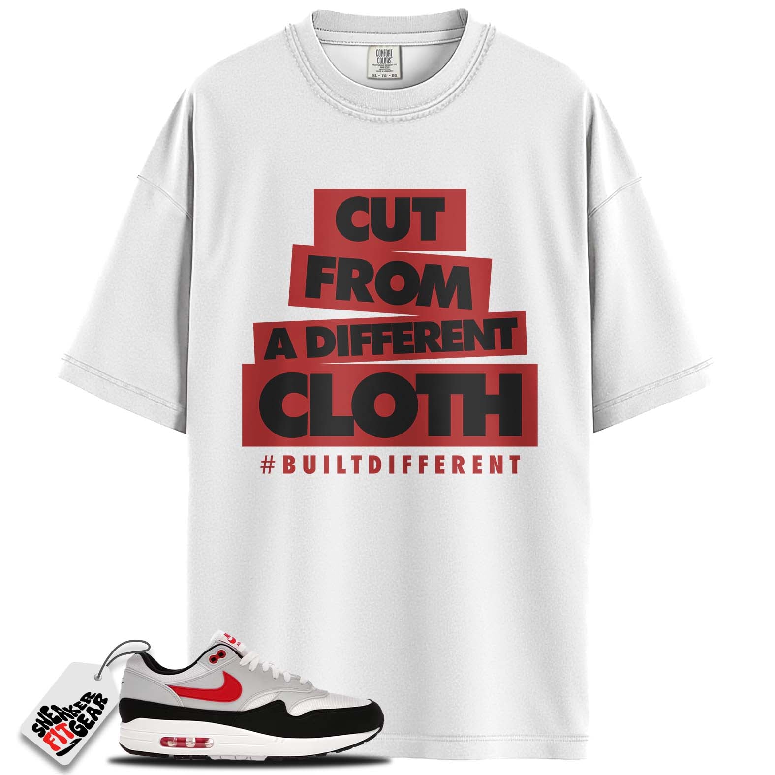 Air Max 1 Chili 2.0 Match Shirts, #BUILTDIFFERENT To Match Air Max 1 Chili 2.0