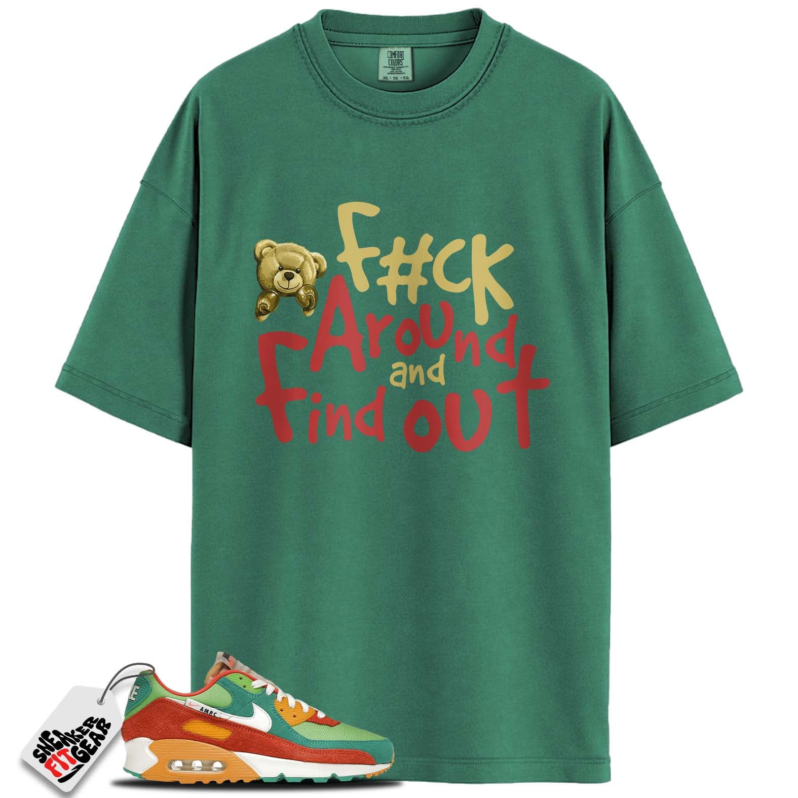 Air Max 90 SE Running Club Match Shirts, F#UCK AROUND AND FIND OUT To Match Air Max 90 SE Running Club