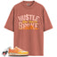 Air Max 1 Puerto Rico Orange Frost Match Shirts, HUSTLE BROKE To Match Air Max 1 Puerto Rico Orange Frost