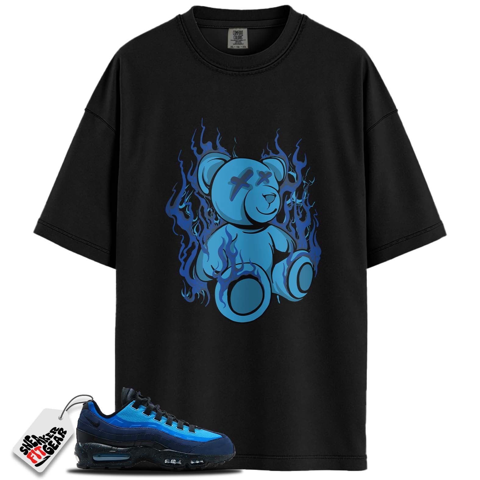 Air Max 95 Stash (2024) Match Shirts, BURN BEAR To Match Air Max 95 Stash (2024)