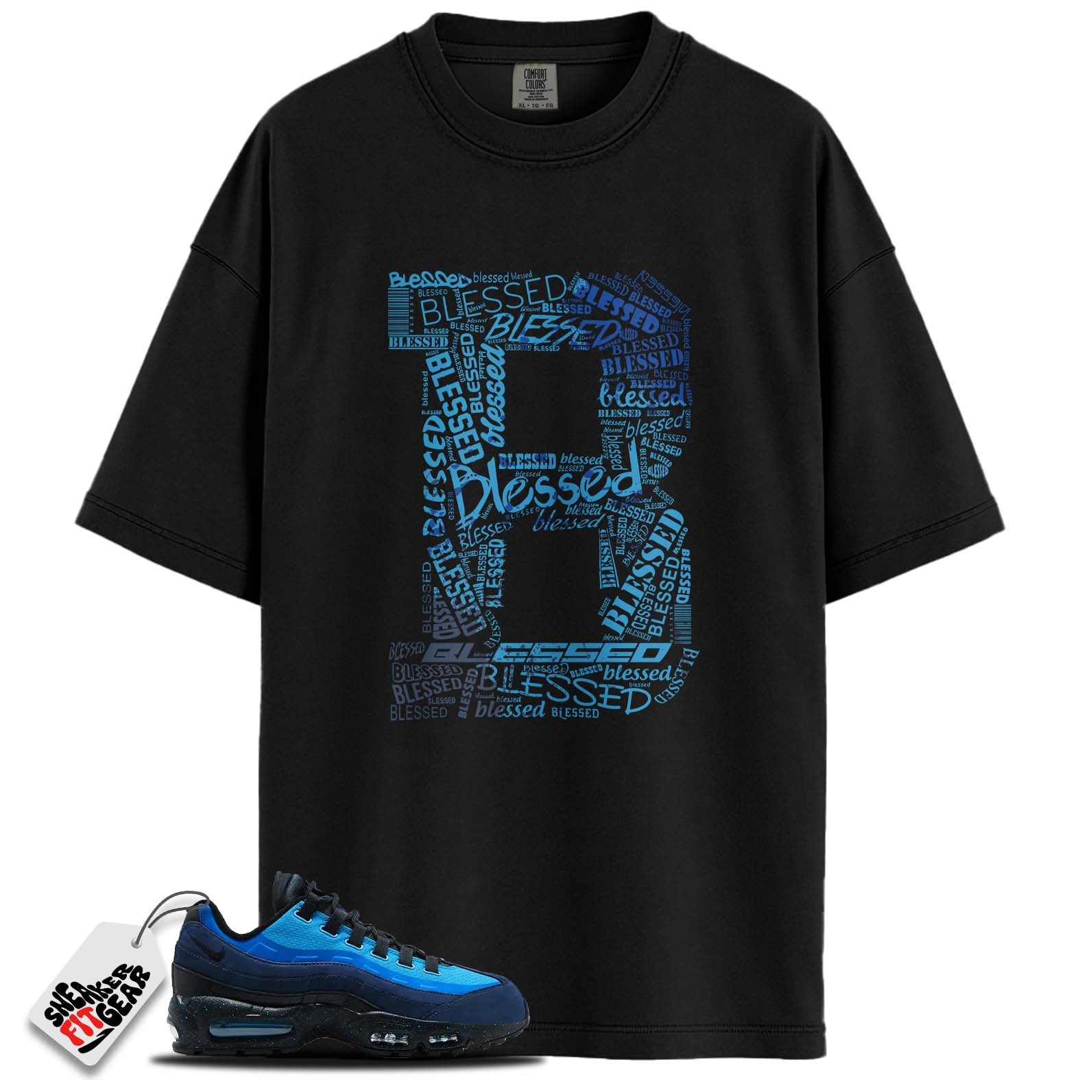 Air Max 95 Stash (2024) Match Shirts, BIG B BLESSED To Match Air Max 95 Stash (2024)
