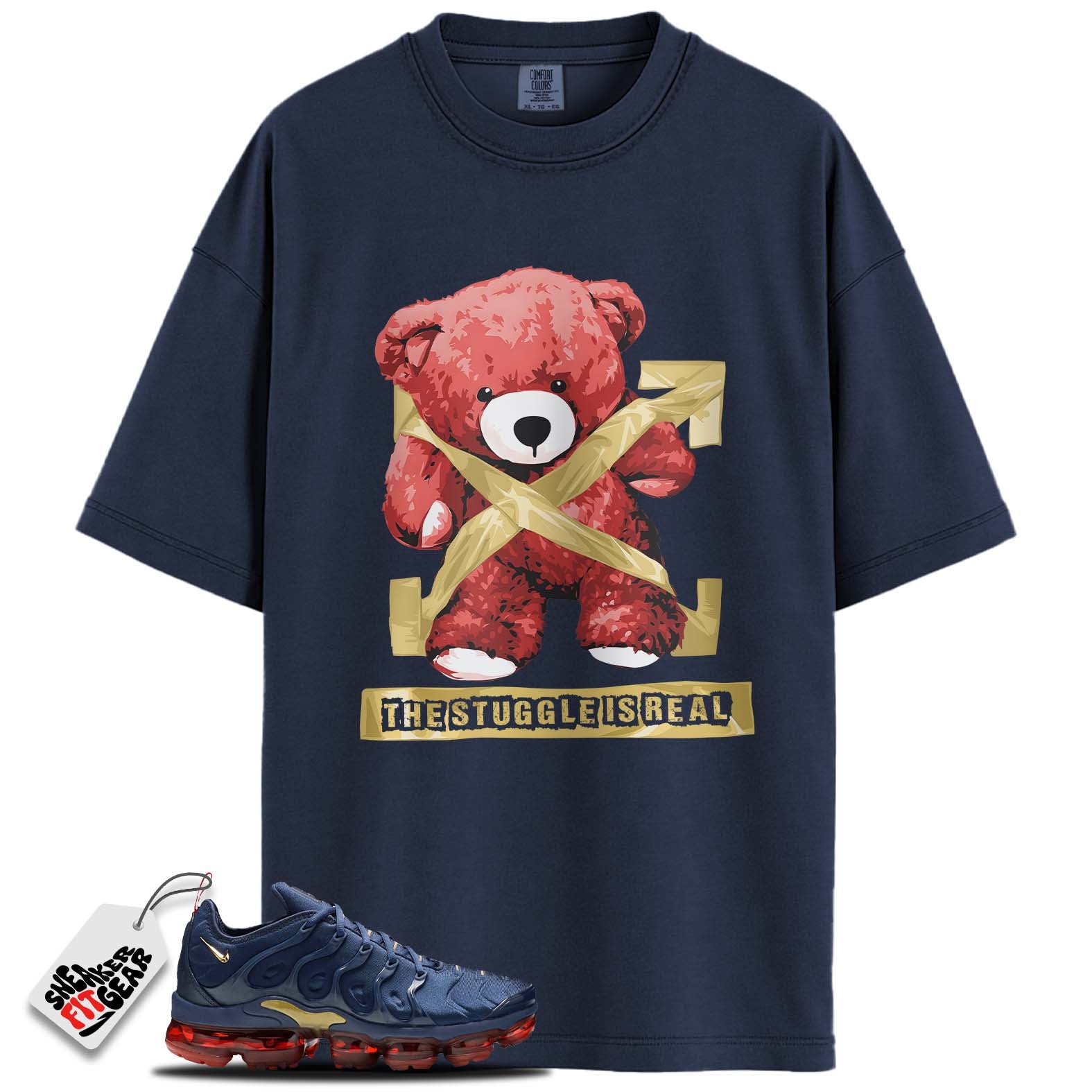 Air VaporMax Plus Olympic Match Shirts, THE STUGGLE IS REAL To Match Air VaporMax Plus Olympic