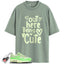 Air Max 1 '87 High Saturation Vapor Green Match Shirts, BEING CUTE To Match Air Max 1 '87 High Saturation Vapor Green