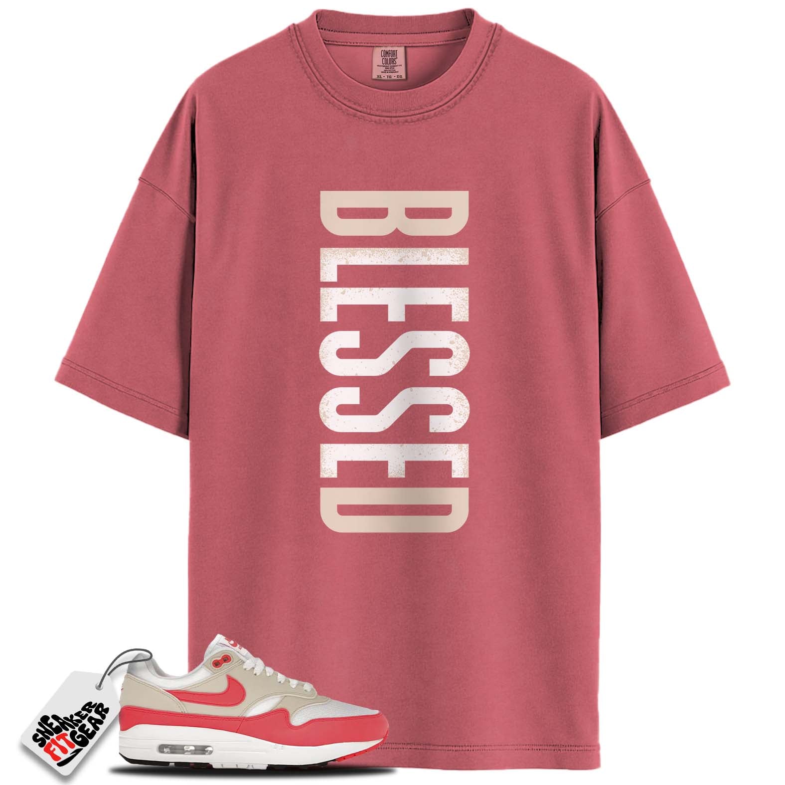 Air Max 1 Aster Pink Match Shirts, BLESSED To Match Air Max 1 Aster Pink