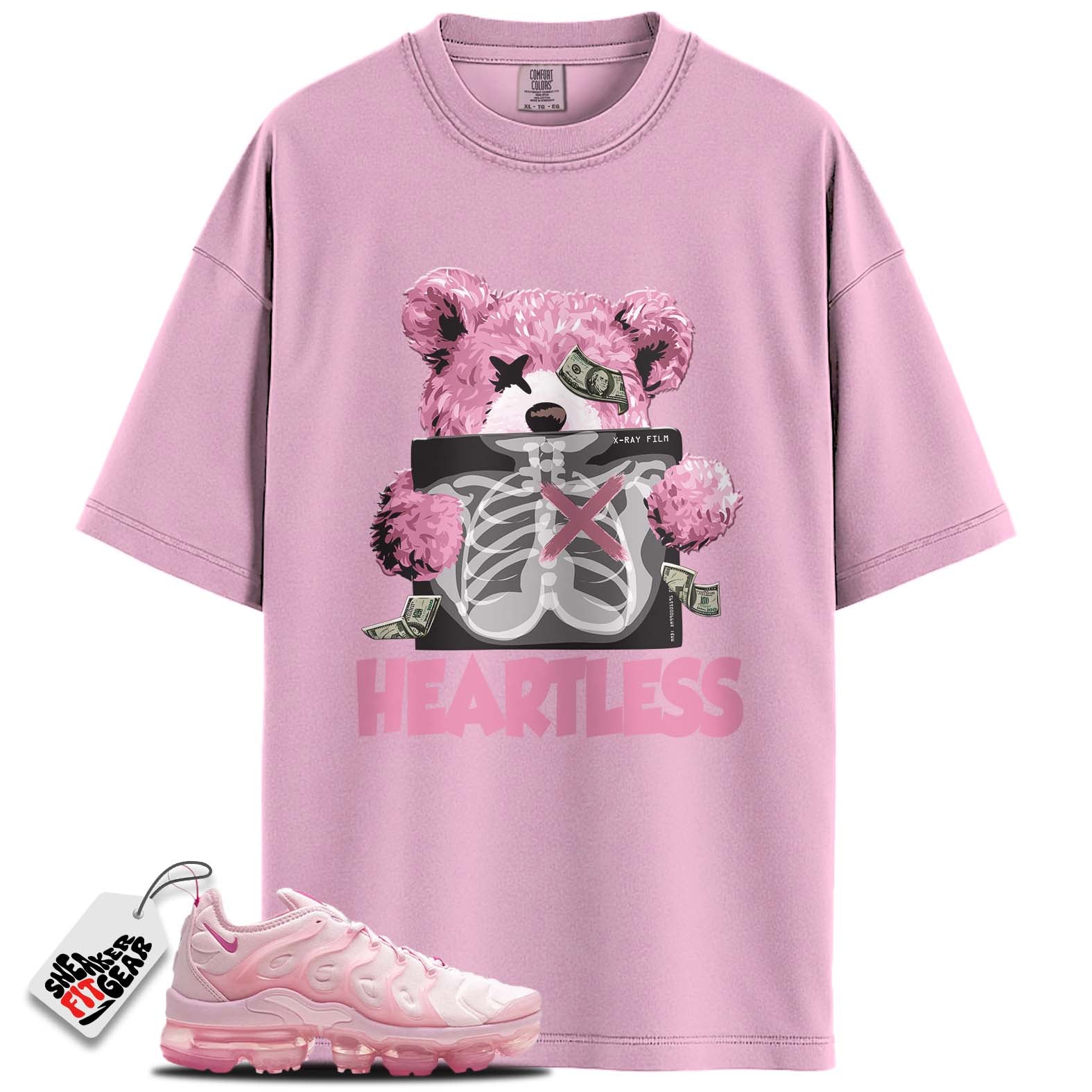 Air Vapormax Plus Pink Foam Match Shirts, HEARTLESS To Match Air Vapormax Plus Pink Foam