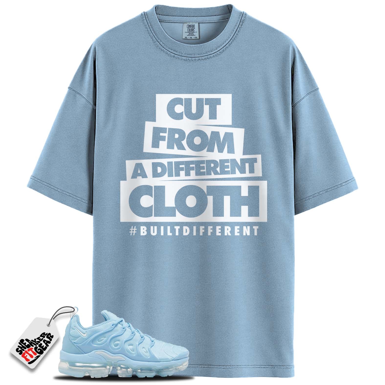 Air VaporMax Plus University Blue Match Shirts, #BUILTDIFFERENT To Match Air VaporMax Plus University Blue