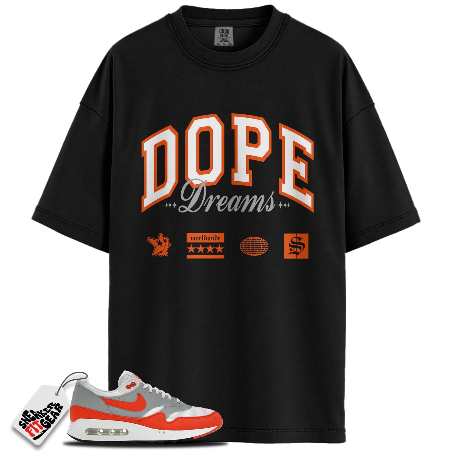 Air Max 1 '86 OG Cosmic Clay Match Shirts, DOPE DREAMS To Match Air Max 1 '86 OG Cosmic Clay Main image