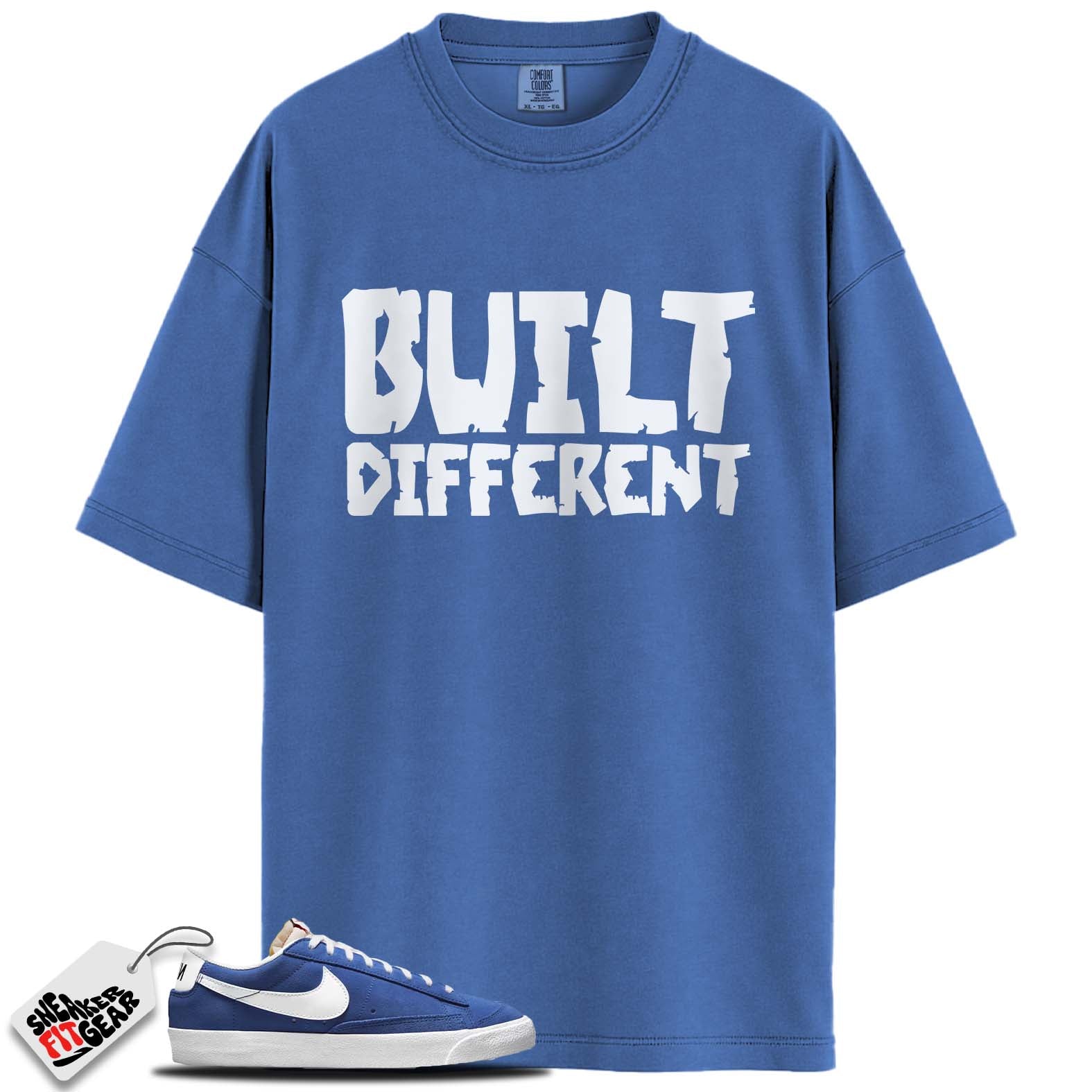 Blazer Low 77 Suede Team Royal Match Shirts, BUILT DIFFERENT To Match Blazer Low 77 Suede Team Royal