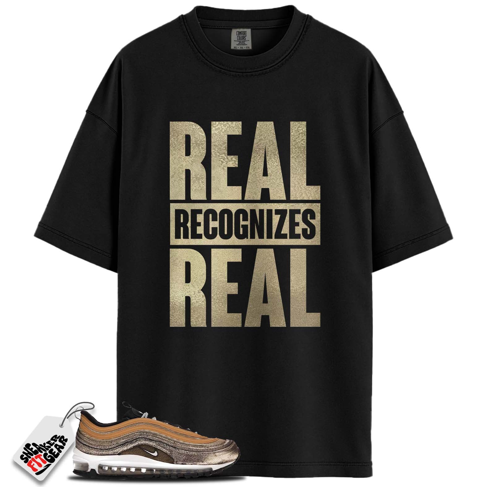 Air Max 97 Golden Gals Match Shirts, REAL To Match Air Max 97 Golden Gals