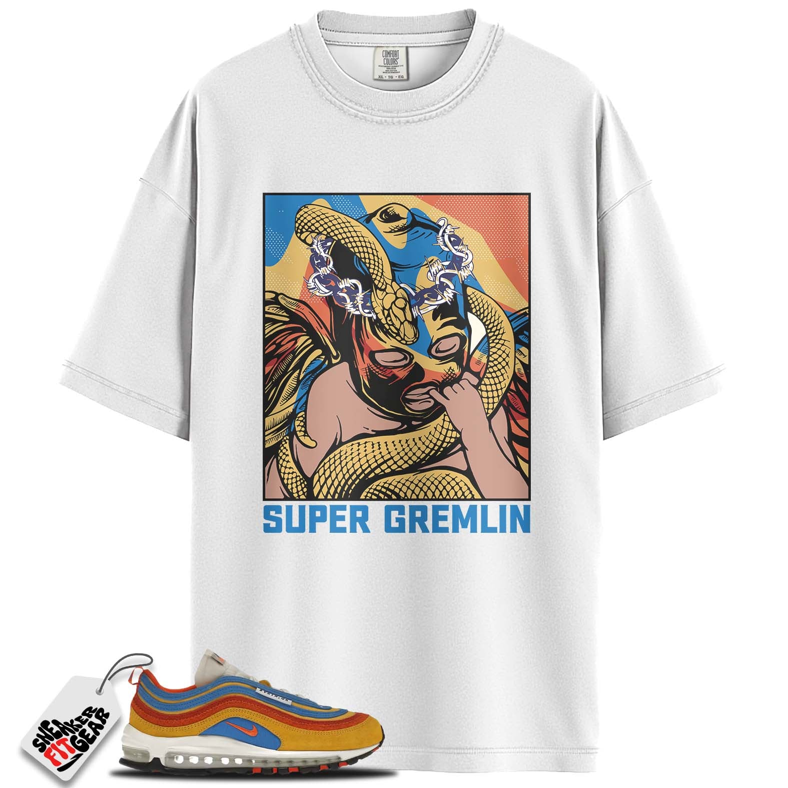 Air Max 97 Running Club Match Shirts, SUPER GREMLIN To Match Air Max 97 Running Club