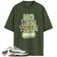 Air Max 95 White Medium Olive Oil Green Match Shirts, NO LESS THAN MAX To Match Air Max 95 White Medium Olive Oil Green