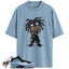 Air Foamposite One Psychic Blue Match Shirts, LITTLE BLACKShirts To Match Air Foamposite One Psychic Blue