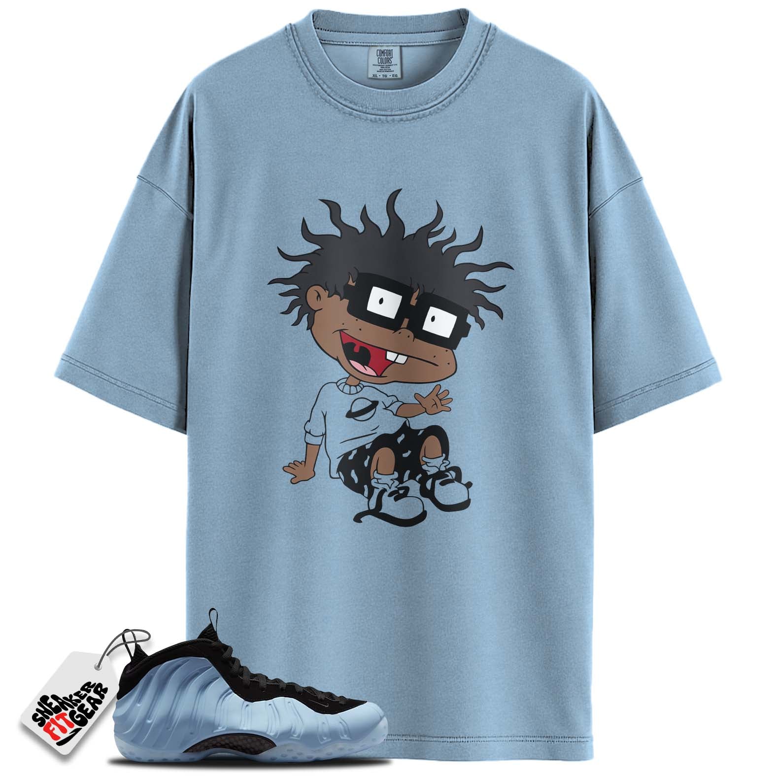 Air Foamposite One Psychic Blue Match Shirts, THE GLASSES GUYShirts To Match Air Foamposite One Psychic Blue Main image