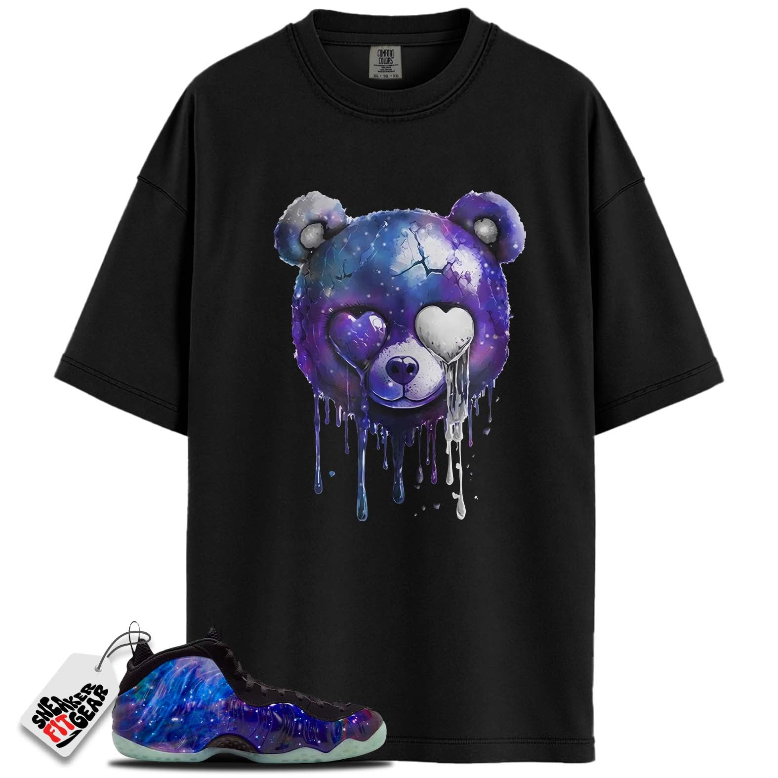 Galaxy Air Foamposite One 2025 Match Shirts, MELTING BEARShirts To Match Galaxy Air Foamposite One 2025