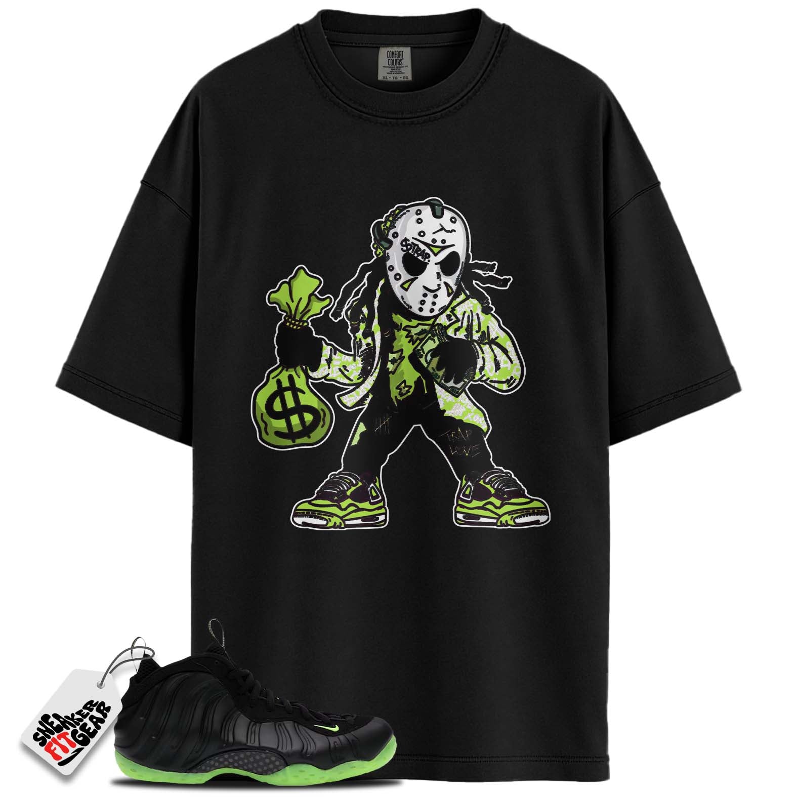 Air Foamposite One Black Volt Match Shirts, ROBBERShirts To Match Air Foamposite One Black Volt Main image