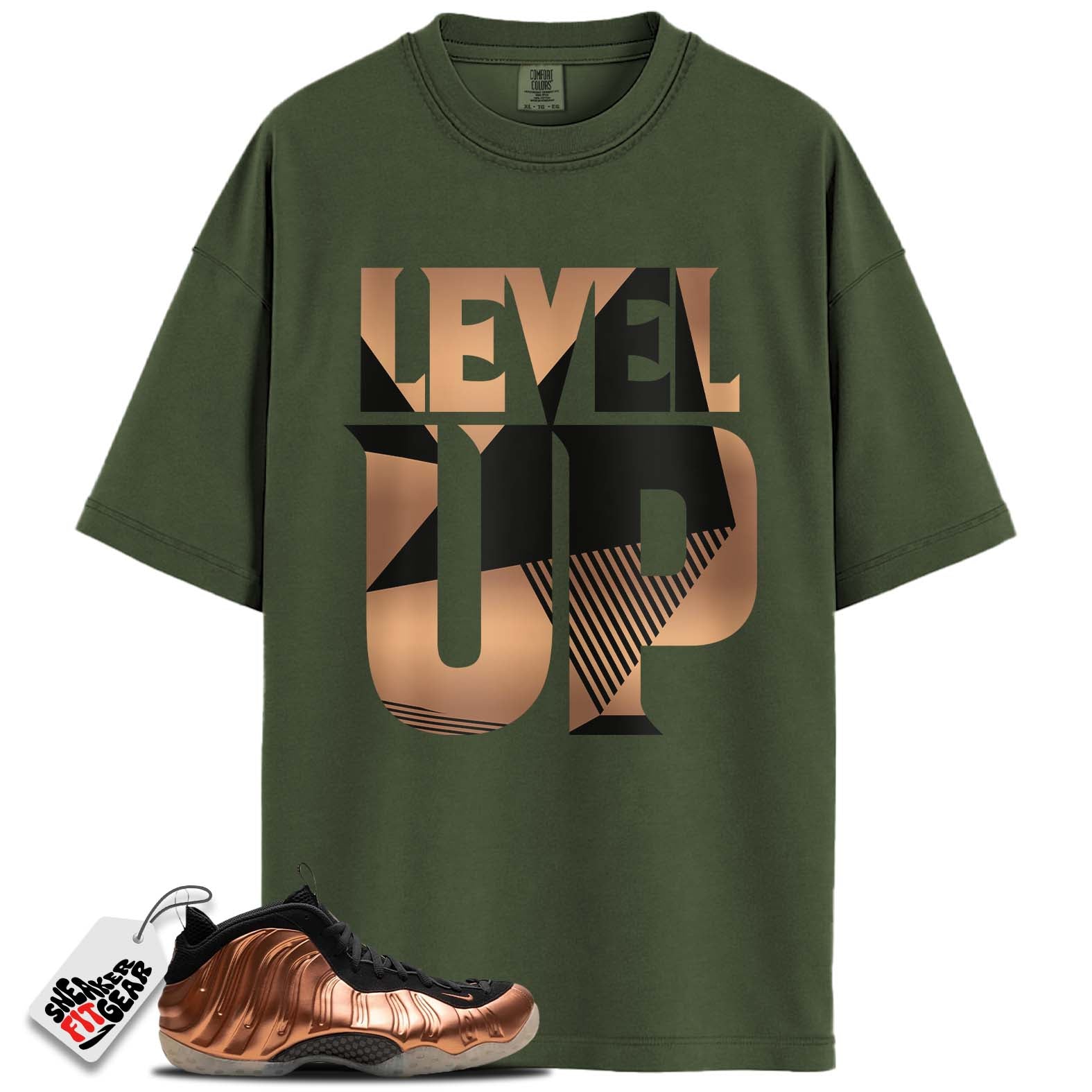 Air Foamposite One Copper (2024) Match Shirts, LEVEL UPShirts To Match Air Foamposite One Copper (2024) Main image