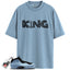 Air Foamposite One Psychic Blue Match Shirts, KINGShirts To Match Air Foamposite One Psychic Blue