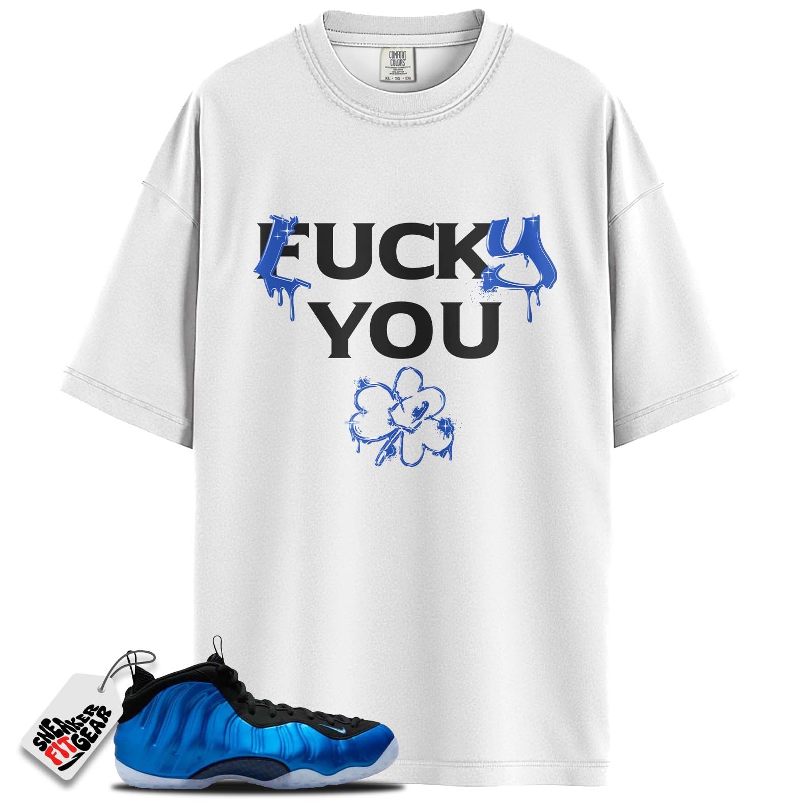 Air Foamposite One International Blue Match Shirts, LUCKY YOUShirts To Match  Air Foamposite One International Blue Main image