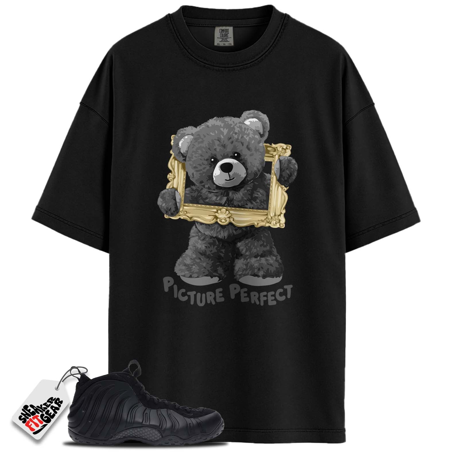 Air Foamposite One Anthracite (2023) Match Shirts, PICTURE PERFECTShirts To Match  Air Foamposite One Anthracite (2023)