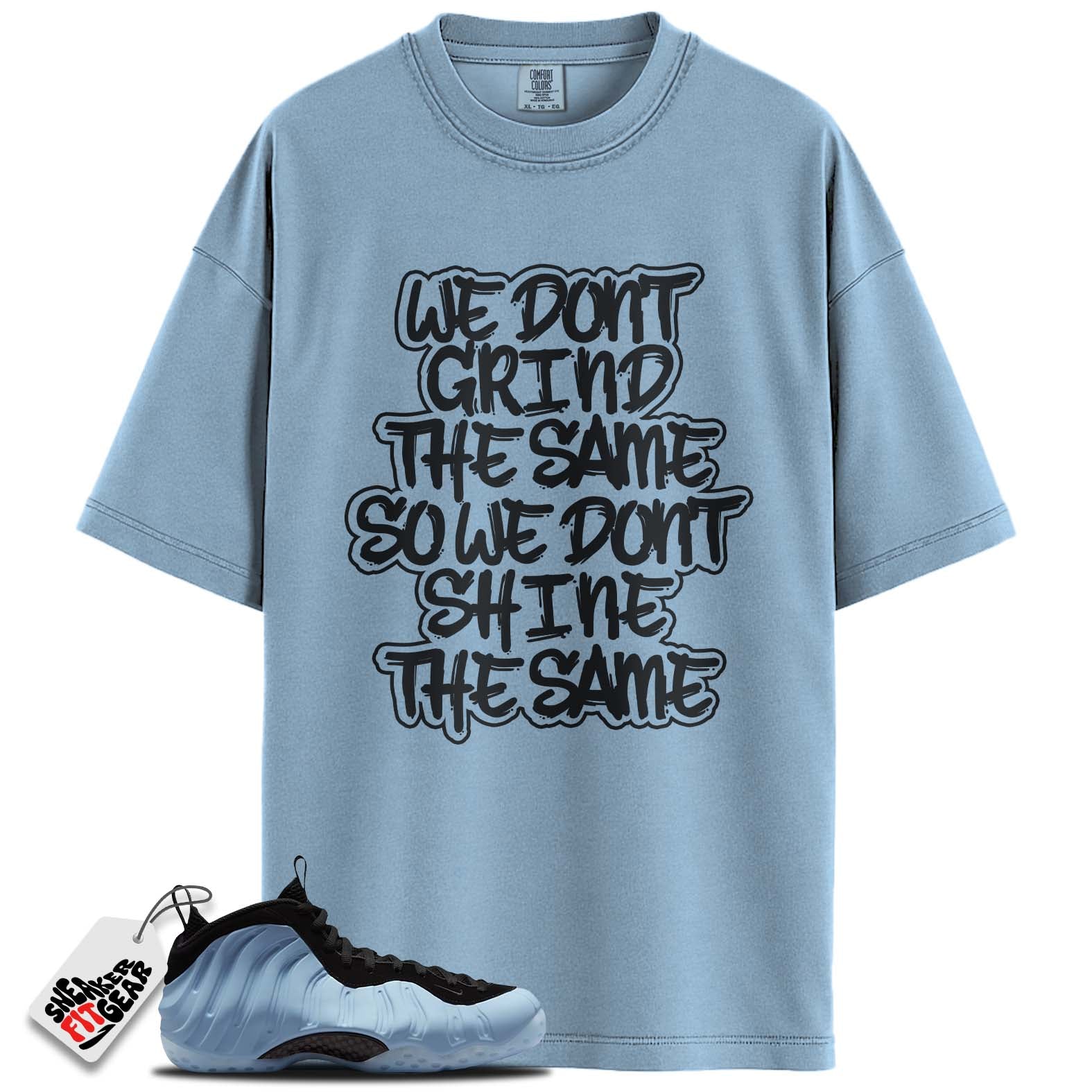 Air Foamposite One Psychic Blue Match Shirts, THE SAMEShirts To Match Air Foamposite One Psychic Blue Main image