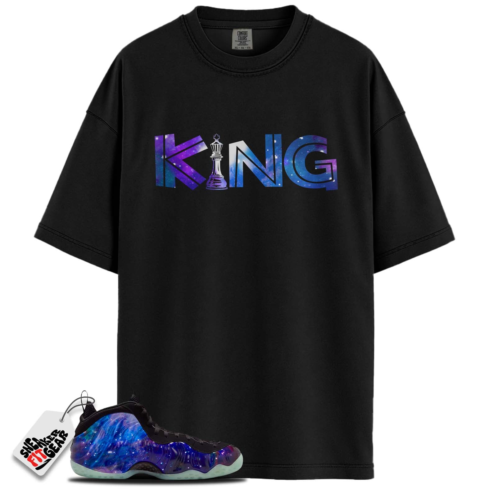 Galaxy Air Foamposite One 2025 Match Shirts, KINGShirts To Match Galaxy Air Foamposite One 2025