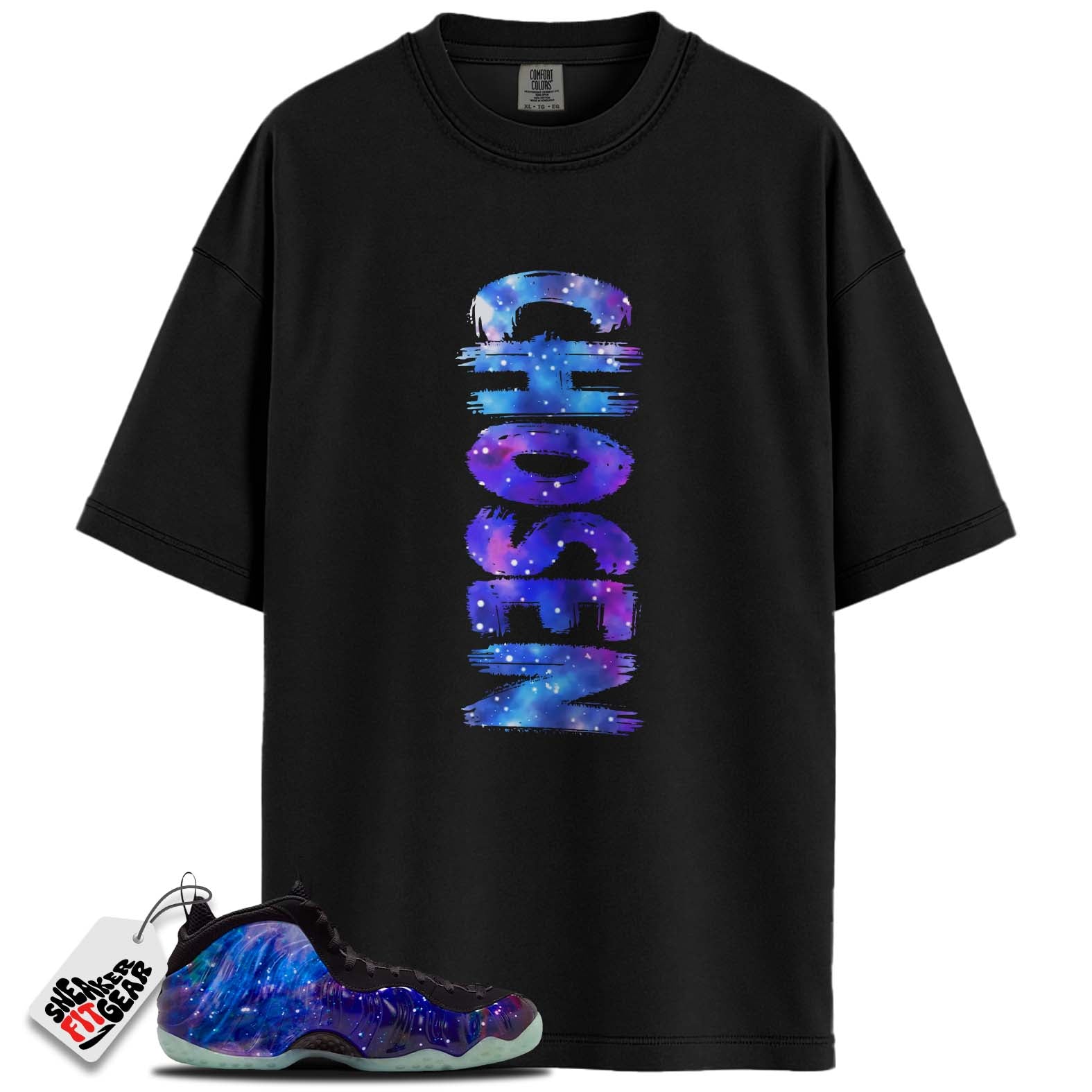 Galaxy Air Foamposite One 2025 Match Shirts, CHOSENShirts To Match Galaxy Air Foamposite One 2025 Main image